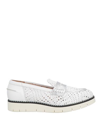 Cft Venice Woman Loafers White Size 10 Leather