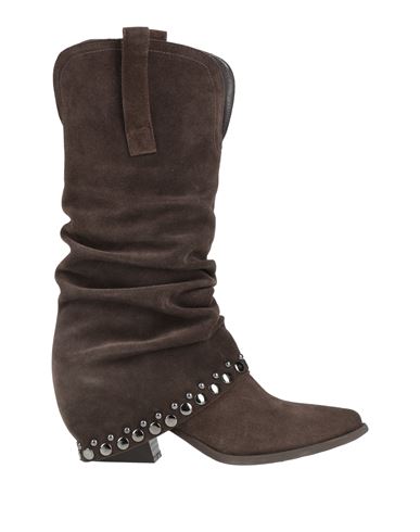 Ovyè Ovyé Woman Boot Khaki Size 8 Leather