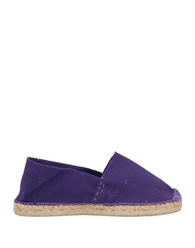 ESPADRILLES ESPADRILLES WOMAN ESPADRILLES PURPLE SIZE 7 TEXTILE FIBERS 