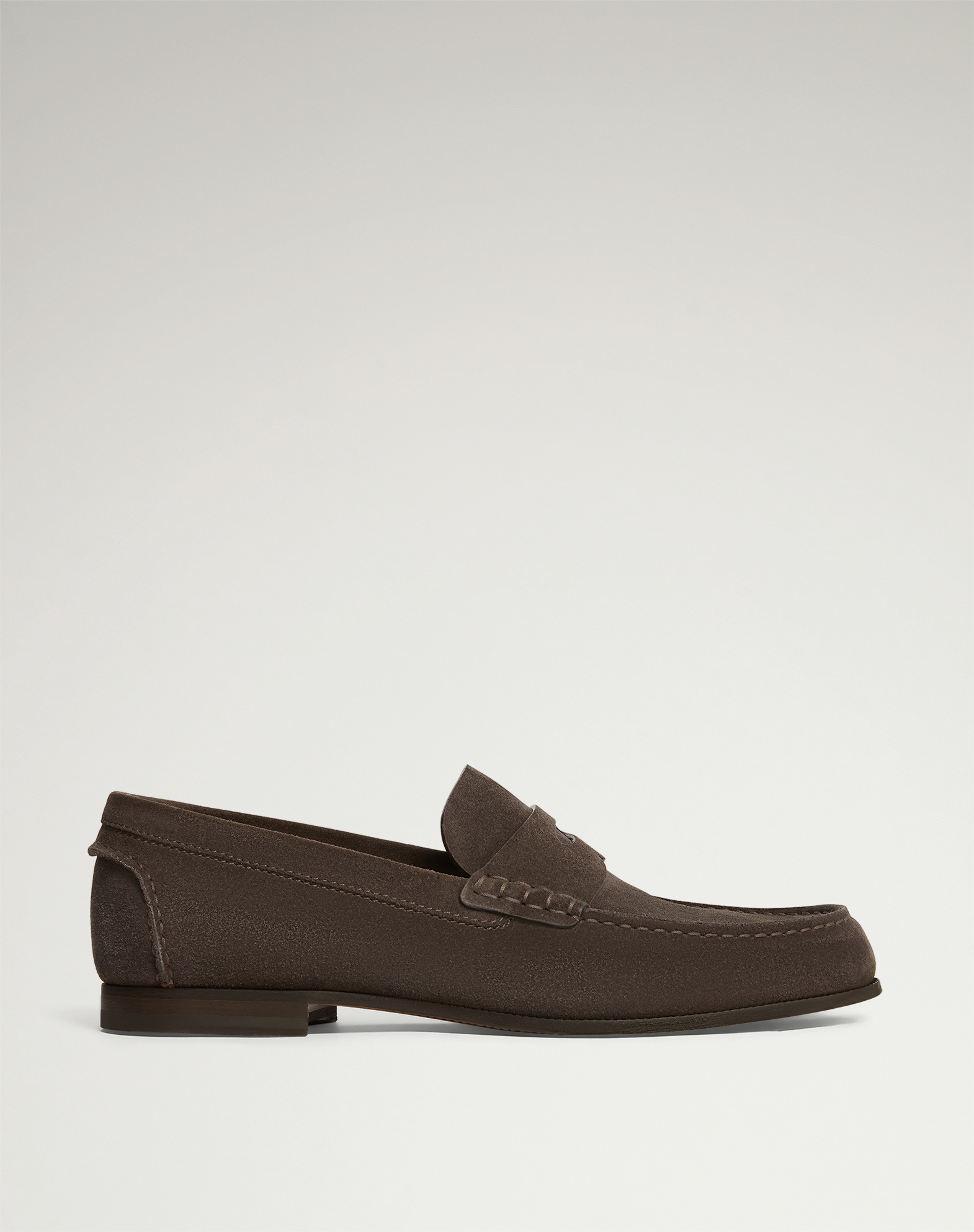 Dunhill Heddon Flex Suede Loafers