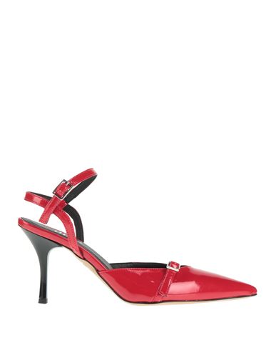 Ovyè Ovyé Woman Pumps Red Size 8 Textile Fibers