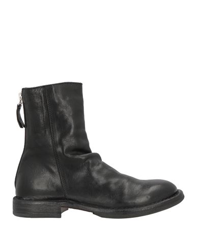 Moma Woman Ankle Boots Black Size 8 Leather