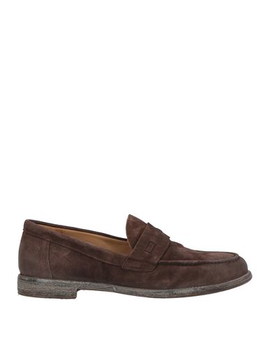 Moma Man Loafers Chocolate Brown Size 8 Leather