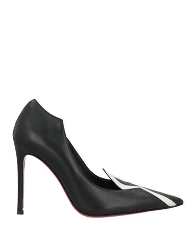Luciano Padovan Woman Pumps Black Size 8 Leather