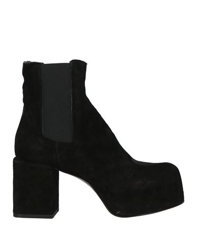 Moma Woman Ankle Boots Black Size 7.5 Leather
