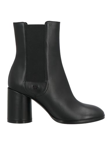 Casadei Woman Ankle Boots Black Size 7.5 Leather