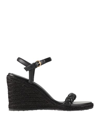 Gianvito Rossi Woman Espadrilles Black Size 12 Leather