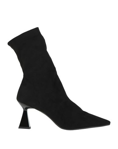 Cinzia Soft Woman Ankle Boots Black Size 8 Textile Fibers