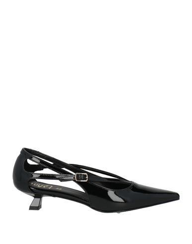 Ovyè Ovyé Woman Pumps Black Size 8 Textile Fibers