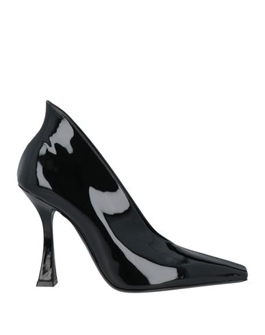 Casadei Woman Pumps Black Size 8 Leather