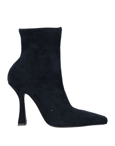 Casadei Woman Ankle Boots Navy Size 8 Leather