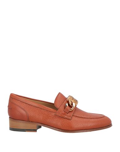 Casadei Woman Loafers Tan Size 7.5 Leather