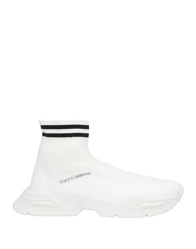Dolce & Gabbana Toddler Girl Sneakers White Size 10c Polyester In White