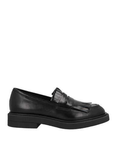 Carmens Woman Loafers Black Size 6 Leather