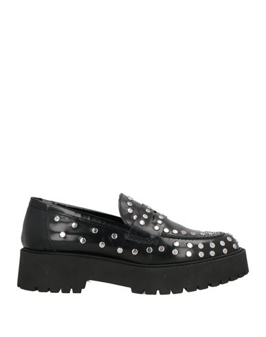 Ovyè Ovyé Woman Loafers Black Size 8 Leather