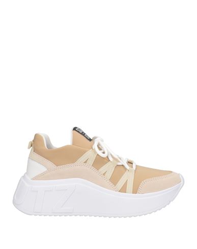 Schutz Woman Sneakers Sand Size 6 Textile Fibers