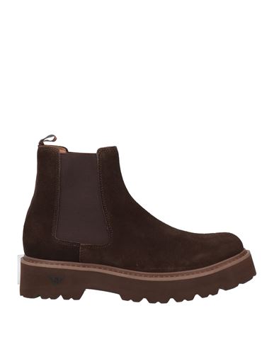 Docksteps Man Ankle Boots Dark Brown Size 9 Leather