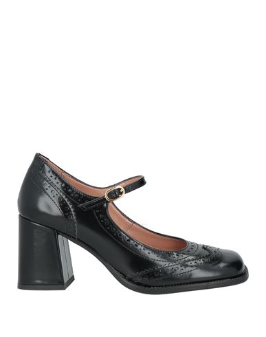 Ovyè Ovyé Woman Pumps Black Size 8 Leather