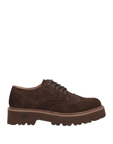 Docksteps Man Lace-up Shoes Brown Size 9 Leather