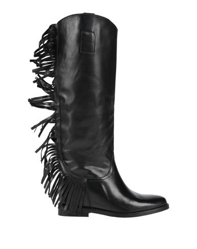 Ovyè Ovyé Woman Boot Black Size 8 Calfskin