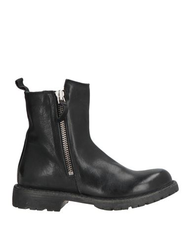 Moma Woman Ankle Boots Black Size 8 Leather