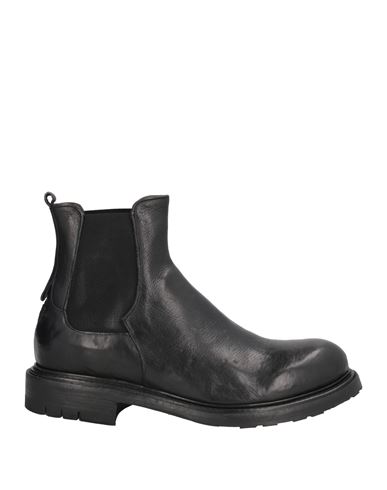 LE RUEMARCEL LE RUEMARCEL MAN ANKLE BOOTS BLACK SIZE 9 LEATHER 