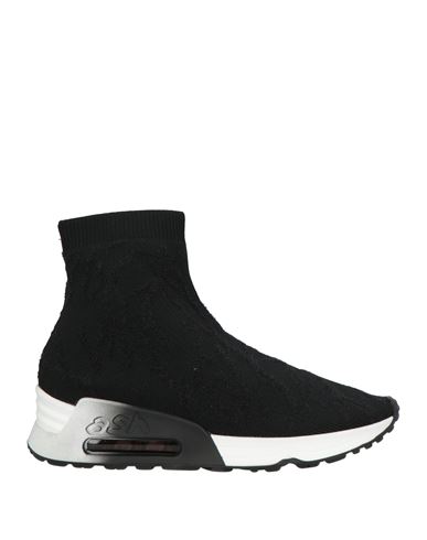 Ash Woman Sneakers Black Size 8 Textile Fibers