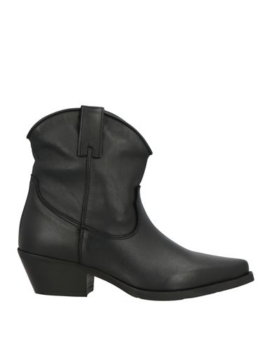 Metisse Woman Ankle Boots Black Size 8 Leather