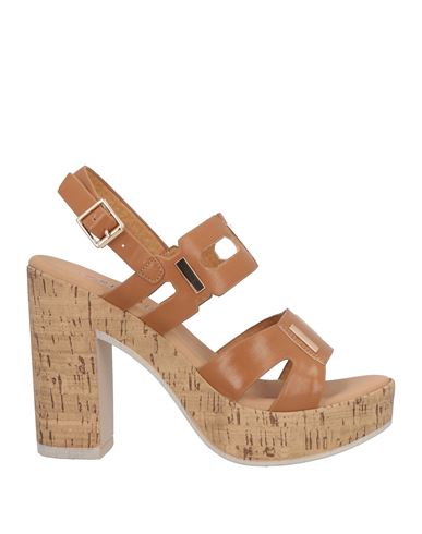 Phil Gatièr By Repo Woman Sandals Tan Size 8 Leather