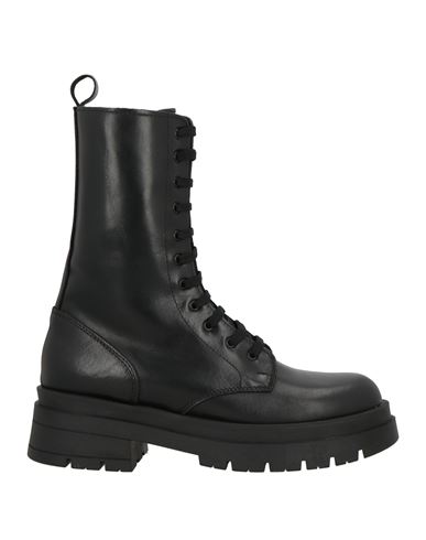 Ovyè Ovyé Woman Ankle Boots Black Size 8 Leather