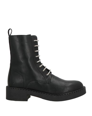 Botines de caña alta Mujer Negro 36,37 Mujer
