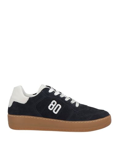Be980 Man Sneakers Navy Size 9 Leather