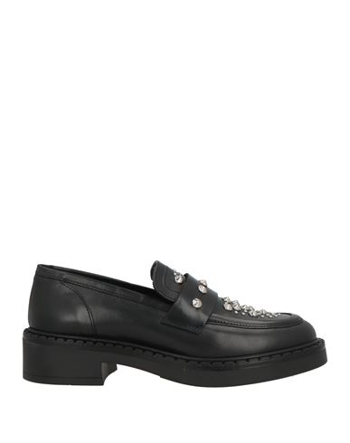 Ovyè Ovyé Woman Loafers Black Size 7 Leather