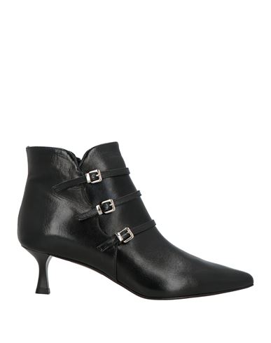 Ovyè Ovyé Playlist Woman Ankle Boots Black Size 8 Leather