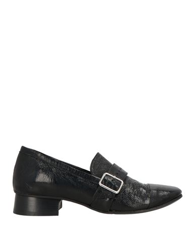 Kudetà Woman Loafers Black Size 8 Leather