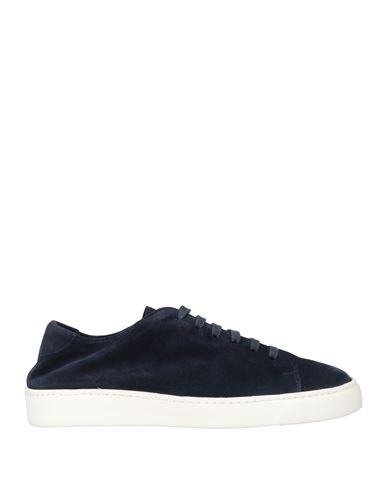 Jerold Wilton Man Sneakers Midnight Blue Size 6 Leather