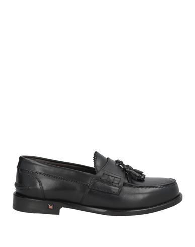 Morgillo Man Loafers Black Size 6 Calfskin