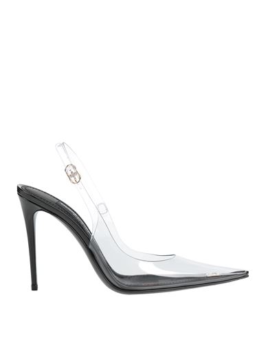 Dolce & Gabbana Woman Pumps Transparent Size 6 Pvc - Polyvinyl Chloride