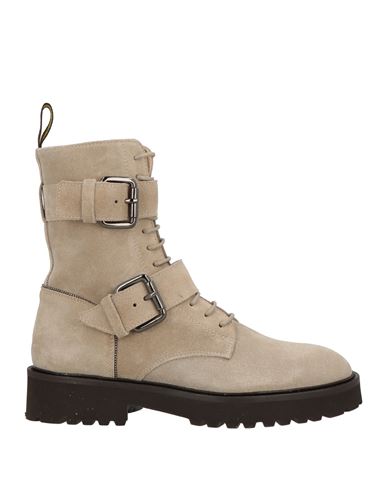 Doucal's Woman Ankle Boots Beige Size 7.5 Leather