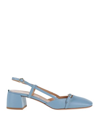 A.bocca A. Bocca Woman Pumps Light Blue Size 8 Leather