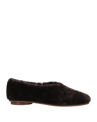 Paloma Barceló Woman Loafers Charcoal Size 9.5 Shearling