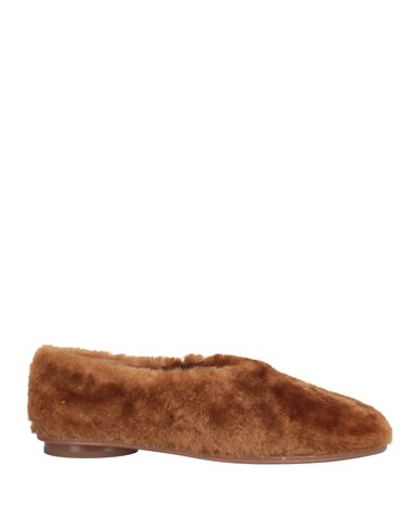 Paloma Barceló Woman Loafers Tan Size 7 Shearling