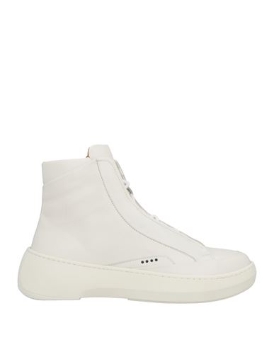Hevo Hevò Man Ankle Boots White Size 8 Leather In White