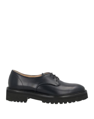 Doucal's Woman Lace-up Shoes Midnight Blue Size 7 Leather