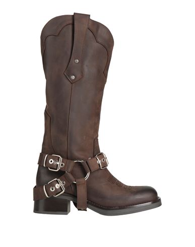 Ovyè Ovyé Woman Boot Brown Size 8 Leather