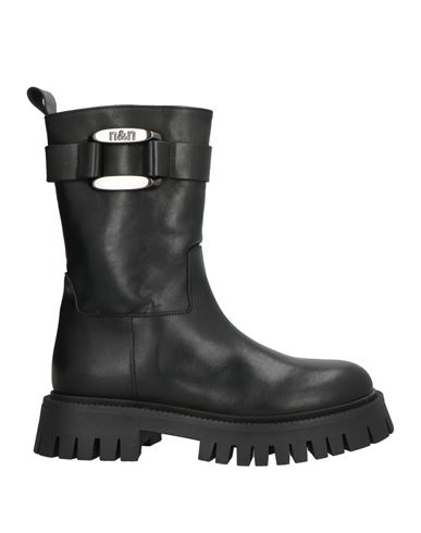 Nila & Nila Woman Ankle Boots Black Size 8 Calfskin