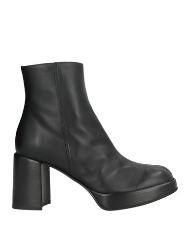 Tod's Woman Ankle Boots Black Size 7.5 Leather