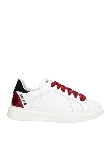 Aniye By Woman Sneakers White Size 6 Cow Leather In White