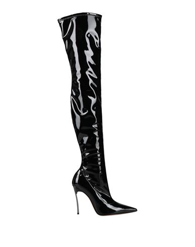 Casadei Woman Boot Black Size 8 Leather
