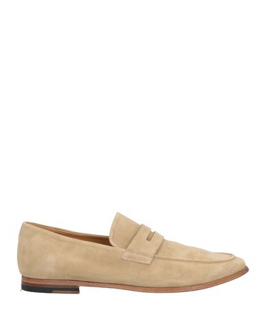 Sturlini Man Loafers Beige Size 9 Leather